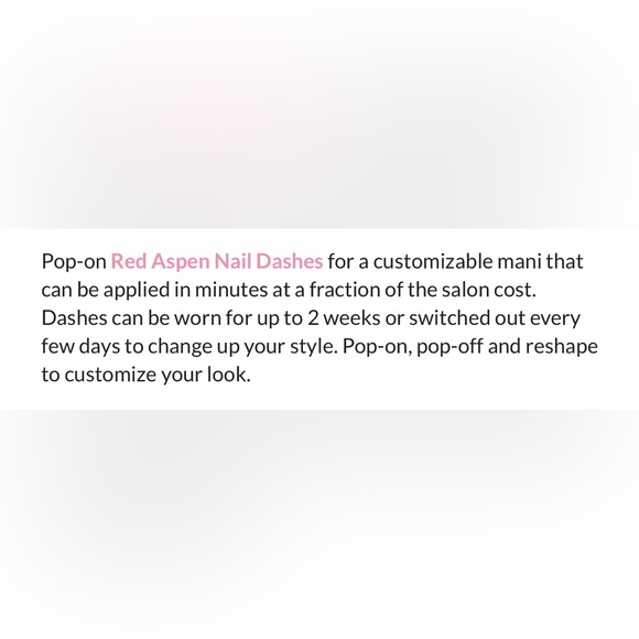3/$30 NEW Red Aspen Nail Dash | Lynelle’s Hotline - Picture 6 of 6